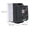 SOLAR WATER PUMP INVERTER 1-PHASE 1.5kW 2HP 7A OUTPUT 220VAC VFD
